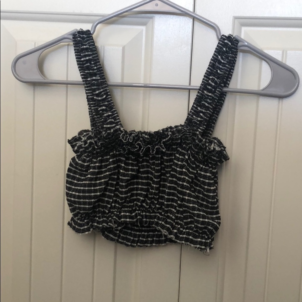 Top shop Ruffle Croptop - Picture 4 of 5